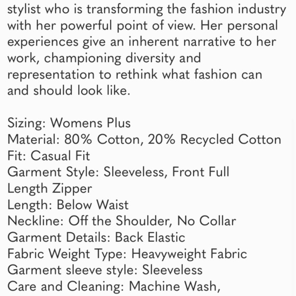 Future Collective Women's
Pink Sleeveless Denim Corset Top new - Picture 6 of 7